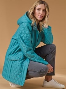 Stylish Quilted Parka